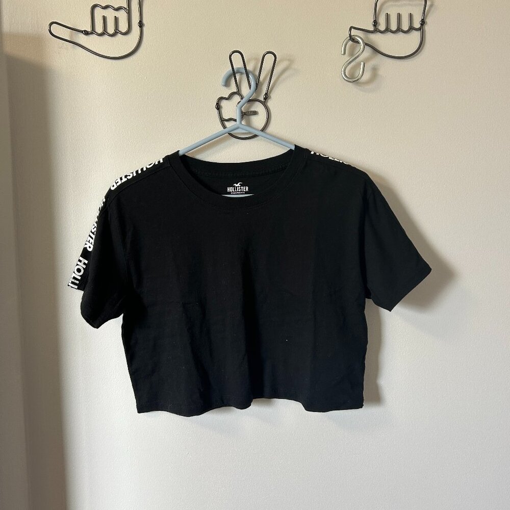 Hollister Cropped Shirt (100% Cotton)